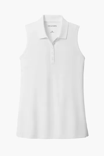 Port Authority Women's Dry Zone UV Micro-Mesh Sleeveless Polo — view 6