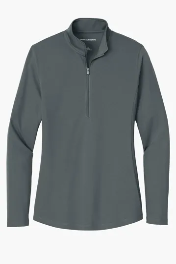 Port Authority Women's Dry Zone UV Micro-Mesh 1/4-Zip — view 3