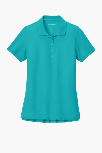 Port Authority Women's Wearever Signature Pique Polo — view 2