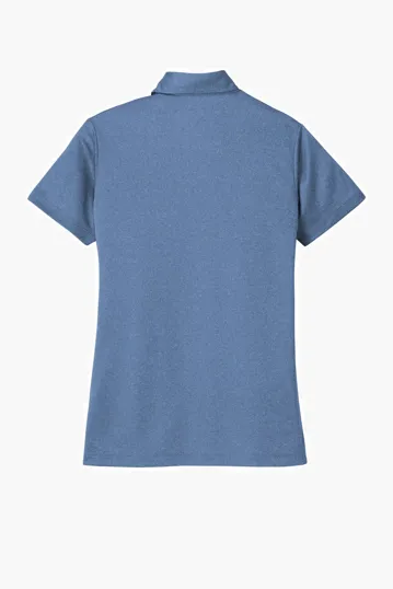 Port Authority Women's Heathered Silk Touch Performance Polo — view 12
