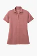 Port Authority Women's Heathered Silk Touch Performance Polo — view 3