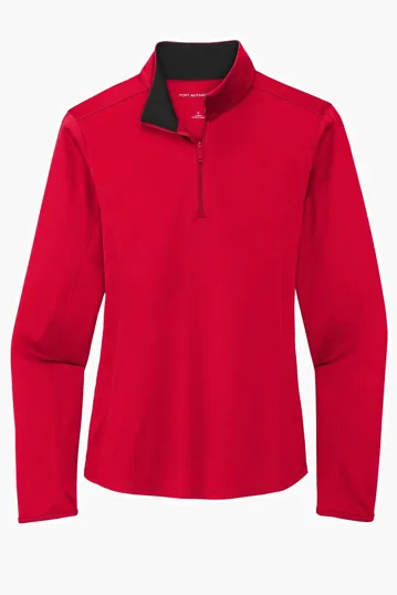 Port Authority Women's Silk Touch Performance 1/4-Zip — view 4