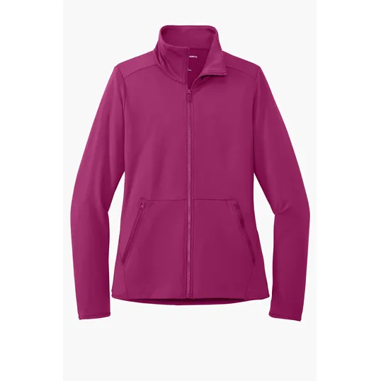Port Authority Women's Accord Stretch Fleece Full-Zip — view 9