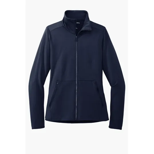 Port Authority Women's Accord Stretch Fleece Full-Zip — view 3