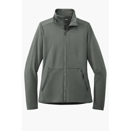 Port Authority Women's Accord Stretch Fleece Full-Zip — view 4