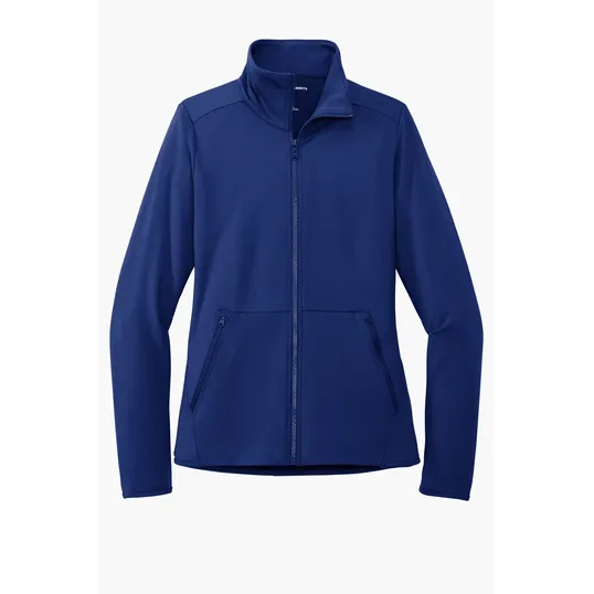 Port Authority Women's Accord Stretch Fleece Full-Zip — view 5