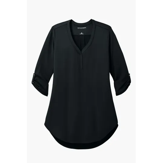 Port Authority Women's City Stretch 3/4-Sleeve Tunic — view 2