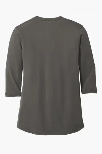Port Authority Women's UV Choice Pique Henley — view 14