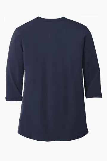 Port Authority Women's UV Choice Pique Henley — view 17