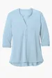 Port Authority Women's UV Choice Pique Henley — view 3