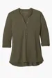 Port Authority Women's UV Choice Pique Henley — view 4