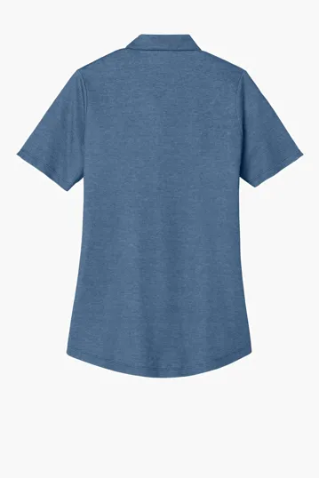 Port Authority Women's Fine Pique Blend Polo — view 6