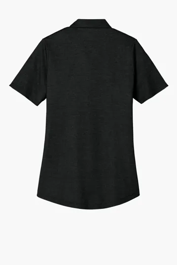 Port Authority Women's Fine Pique Blend Polo — view 7