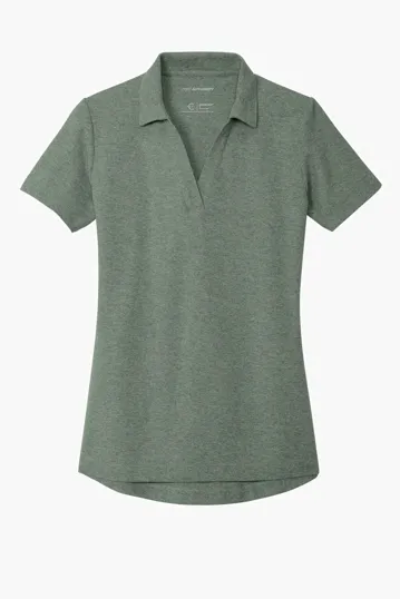 Port Authority Women's C-FREE Cotton Blend Pique Polo — view 4