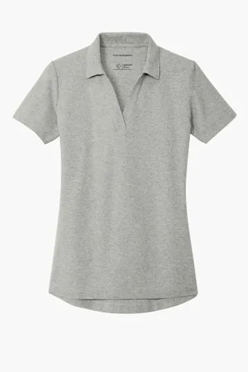 Port Authority Women's C-FREE Cotton Blend Pique Polo — view 5