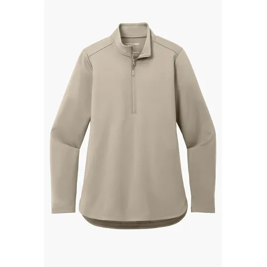 Port Authority Women's C-FREE Double Knit 1/4-Zip — view 4