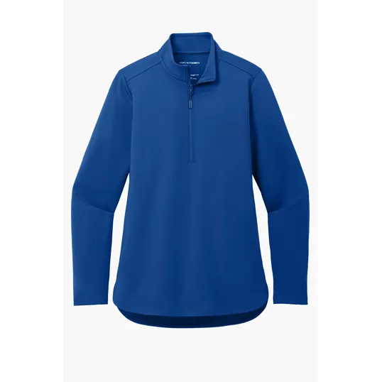 Port Authority Women's C-FREE Double Knit 1/4-Zip — view 12