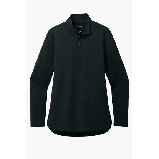 Port Authority Women's C-FREE Double Knit 1/4-Zip — view 8