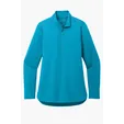 Port Authority Women's C-FREE Double Knit 1/4-Zip — view 2