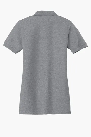 Port & Co Women's Core Blend Pique Polo — view 14