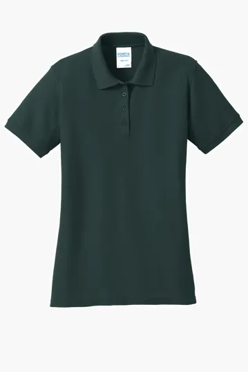 Port & Co Women's Core Blend Pique Polo — view 4