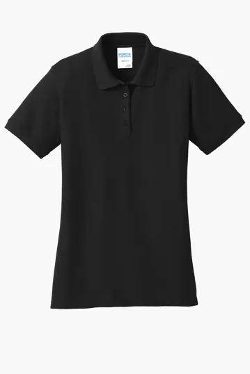 Port & Co Women's Core Blend Pique Polo — view 6