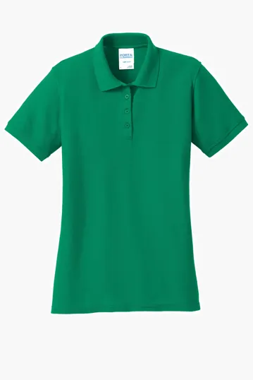 Port & Co Women's Core Blend Pique Polo — view 7
