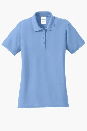Port & Co Women's Core Blend Pique Polo — view 8