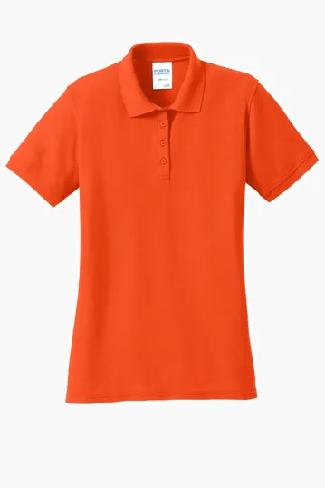 Port & Co Women's Core Blend Pique Polo — view 9