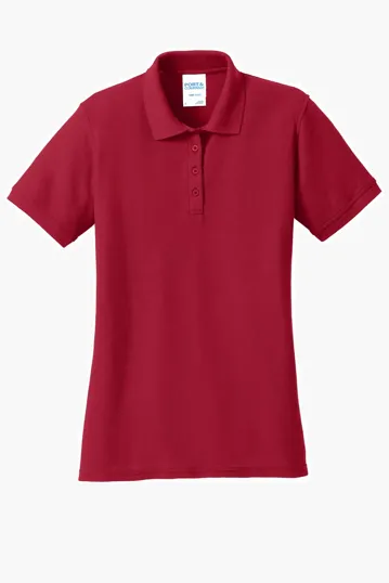 Port & Co Women's Core Blend Pique Polo — view 11