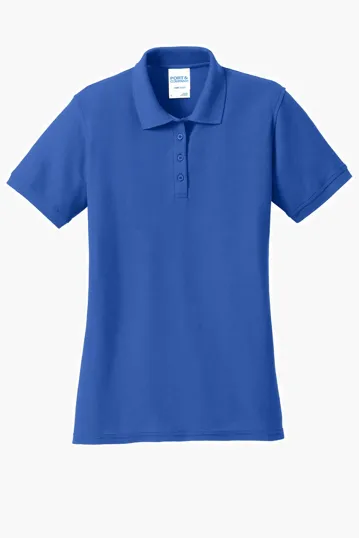 Port & Co Women's Core Blend Pique Polo — view 12