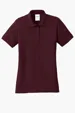 Port & Co Women's Core Blend Pique Polo — view 2