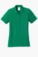Port & Co Women's Core Blend Pique Polo — view 7