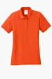 Port & Co Women's Core Blend Pique Polo — view 9
