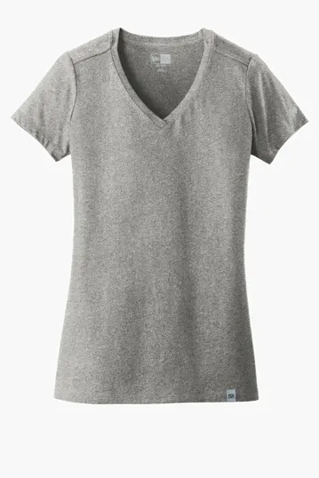 New Era Women's Heritage Blend V-Neck Tee — view 4