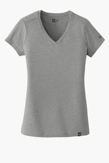 New Era Women's Heritage Blend V-Neck Tee — view 6