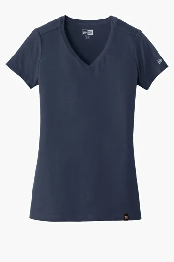 New Era Women's Heritage Blend V-Neck Tee — view 8