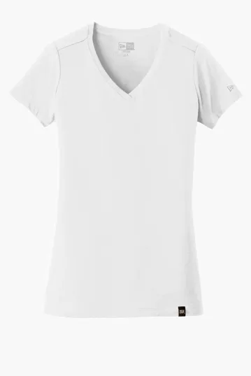 New Era Women's Heritage Blend V-Neck Tee — view 9