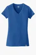 New Era Women's Heritage Blend V-Neck Tee — view 5