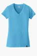 New Era Women's Heritage Blend V-Neck Tee — view 7