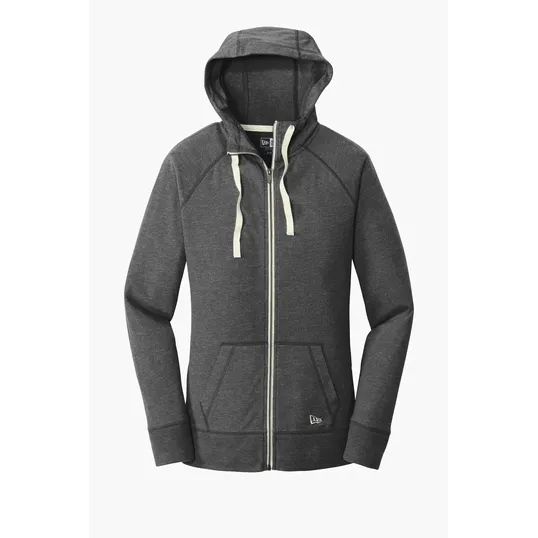 New Era Women's Sueded Cotton Blend Full-Zip Hoodie — view 2