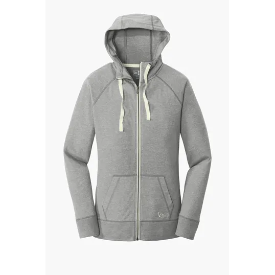 New Era Women's Sueded Cotton Blend Full-Zip Hoodie — view 4