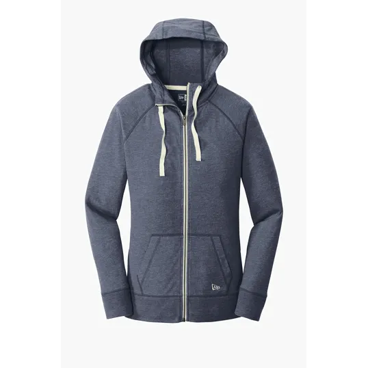 New Era Women's Sueded Cotton Blend Full-Zip Hoodie — view 5