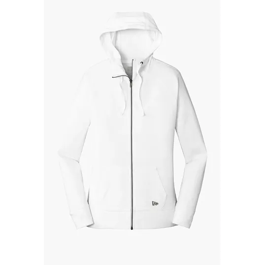 New Era Women's Sueded Cotton Blend Full-Zip Hoodie — view 6