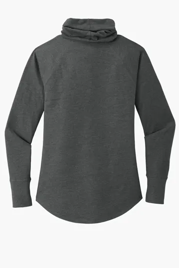 New Era Women's Sueded Cotton Blend Cowl Tee — view 6