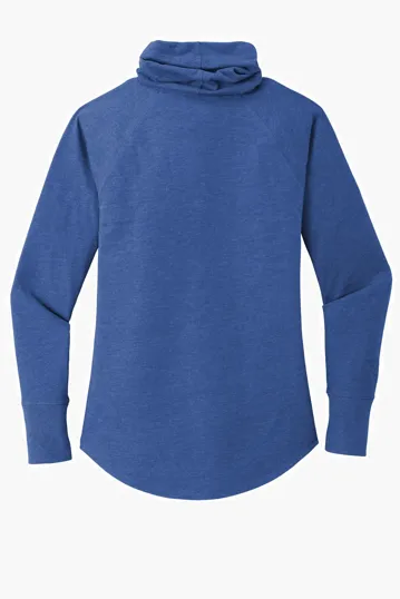 New Era Women's Sueded Cotton Blend Cowl Tee — view 7
