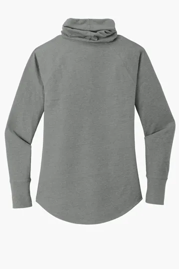 New Era Women's Sueded Cotton Blend Cowl Tee — view 8
