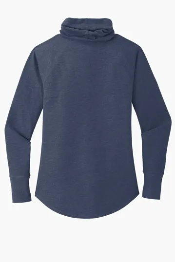 New Era Women's Sueded Cotton Blend Cowl Tee — view 9