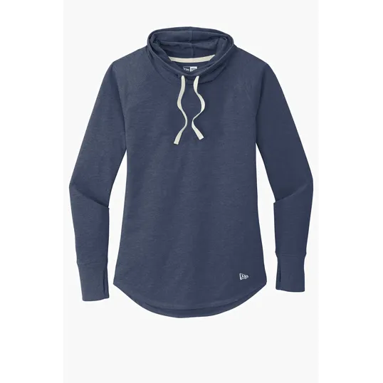 New Era Women's Sueded Cotton Blend Cowl Tee — view 5