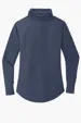 New Era Women's Sueded Cotton Blend Cowl Tee — view 9
